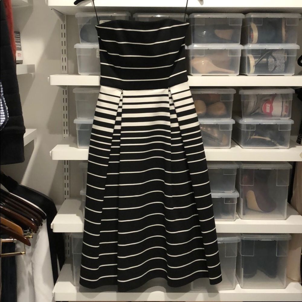 N / Nicholas Corsica stripe ball dress size 2 new
